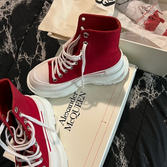 Alexander McQueen sneaker boots size 37💯💯 - Picture 3 of 5